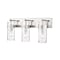 Z-Lite Fontaine 3 Light Vanity, Polished Nickel & Clear 3035-3V-PN - alternate 1
